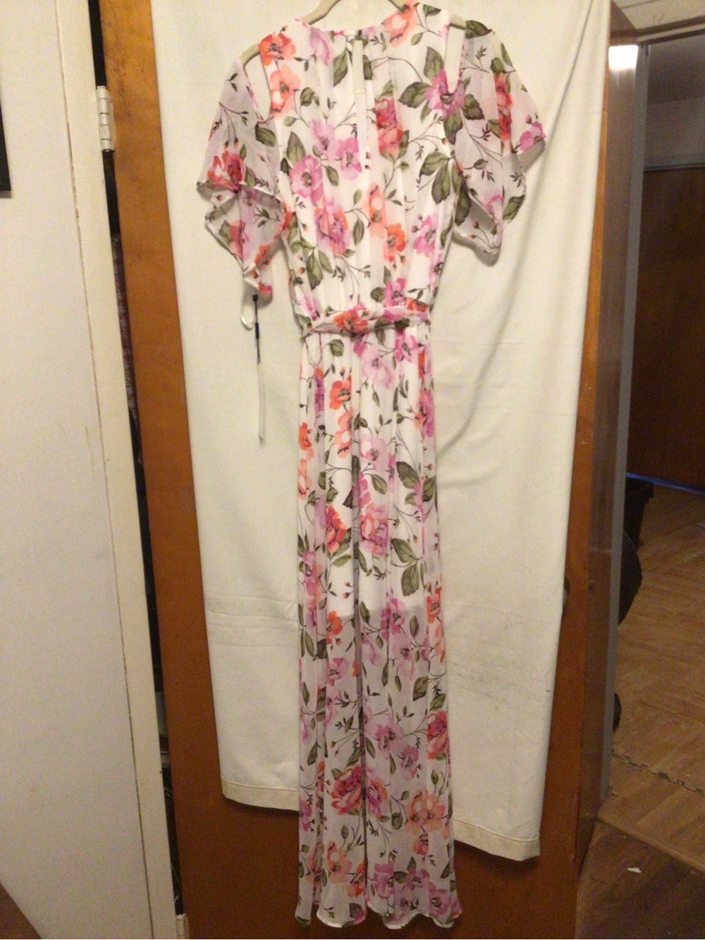 Calvin Klein floral ,boho ,whimsical,modest midi dress SZ 8 NWT - Picture 5 of 14
